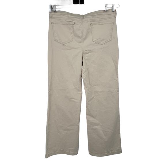 NYDJ Jeans Teresa wide leg ankle beige 16 - Picture 3 of 7